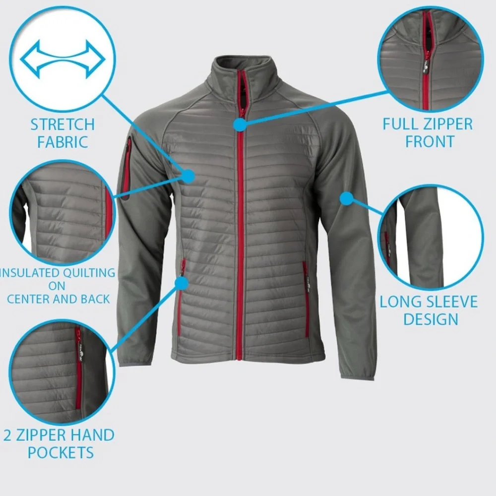 The Weather Company NWOT Men's Quilted Golf Jacket